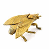 Vintage Brass Fly Ashtray / Trinket Box with Pivoting Wings (c.1950s) - thirdshift