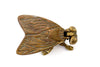Vintage Brass Fly Ashtray / Trinket Box with Flat Pivoting Wings (c.1950s) - thirdshift