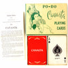 Vintage Po-Do Canasta Playing Cards Game (c.1950s) - thirdshift