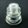 Vintage Glass Insulator, Hemingray 45 in Clear (c.1940s) - thirdshift