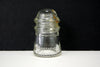 Vintage Glass Insulator, Hemingray 9 in Clear, Small (c.1940s) - thirdshift