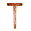 Vintage Industrial Metal Letter "T" Marquee Sign 10 inches tall (c.1950s) N1 - thirdshift