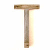 Vintage Industrial Metal Letter "T" Marquee Sign 10 inches tall (c.1950s) N1 - thirdshift