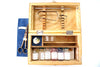 Vintage Microscope Kit by Sans & Streiffe, 500x Zoom (c.1950s) - thirdshift
