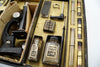 Vintage Microset Microscope Kit Model 3 MW, 75-500x Zoom (c.1920s) - thirdshift