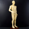 Vintage Male Acupuncture Model with Stand, 19-1/2" tall (c.1970s) N2 - thirdshift
