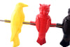 Vintage Spin Em Bird Target Game Metal Lithograph Toy by Wyandotte (c.1950s) - thirdshift