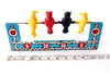 Vintage Spin Em Bird Target Game Metal Lithograph Toy by Wyandotte (c.1950s) - thirdshift