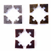Ornate Metal Photo Corners in Antique Copper Finish (Set of 4) - thirdshift