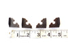 Ornate Metal Photo Corners in Antique Copper Finish (Set of 4) - thirdshift