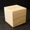 Blank Do-It-Yourself Wood Block / Cube, 3 inch cube - thirdshift