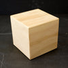 Blank Do-It-Yourself Wood Block / Cube, 3 inch cube - thirdshift