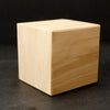 Blank Do-It-Yourself Wood Block / Cube, 3 inch cube - thirdshift
