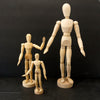 Mini Wood Manikin / Mannequin (5" high) - thirdshift