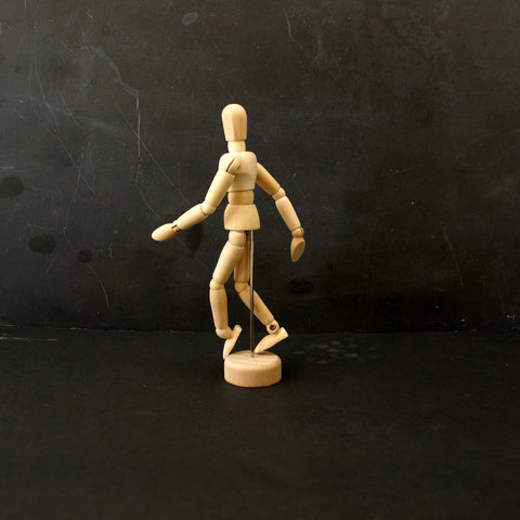 Mini Wood Manikin / Mannequin (5" high) - thirdshift