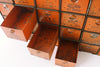 Vintage Dorman Parts Drawer Hardware Bin with 24 Drawers in Rustic Orange (c.1950s) N5 - thirdshift