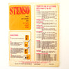 Vintage STENSO Stencil Lettering Guide, Roman 1/2" Letters Numbers (c.1966) - thirdshift