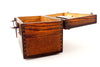 Vintage Wood Box with Lid, Handle and Metal Label Plate, Navy Bureau of Ships WWII (c1945) - thirdshift