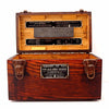 Vintage Wood Box with Lid, Handle and Metal Label Plate, Navy Bureau of Ships WWII (c1945) - thirdshift