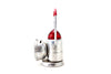 Vintage VolKano Flashlight / Lantern with Warning Blinker in Silver, Dual-Bulb (c.1950s) - thirdshift