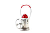 Vintage VolKano Flashlight / Lantern with Warning Blinker in Silver, Dual-Bulb (c.1950s) - thirdshift