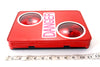 Vintage Danger Flashing Safety Light Sign in Red by Equality (c.1950s) - thirdshift