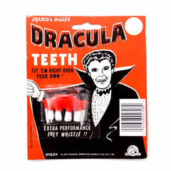 Vintage Halloween Whistling Dracula Teeth Collectible in Original Package (c.1970s) N2 - thirdshift