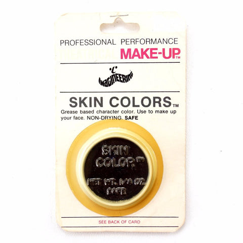 Vintage Theatrical Make-Up Skin Colors, Halloween Costume Collectible in Original Package (c.1981) - thirdshift