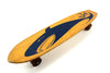 Vintage Nash Shark Skateboard in Wood with Dark Blue Shark (c.1960s) N1 - thirdshift