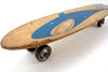 Vintage Nash Shark Skateboard in Wood with Light Blue Shark (c.1960s) N2 - thirdshift