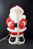 Vintage Santa Claus Blow Mold, Lights Up, 19" tall, Indoor/Outdoor (c.1970s) - thirdshift