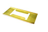 Vintage Brass Stencil Letter "I", Reese's Interlocking Stencils, 2-1/2" letter (c.1950s) - thirdshift
