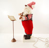 Vintage 21" Animated Musical Santa Playing Violin, Sounds of Christmas by Telco Motion-Ette (c.1992) - thirdshift