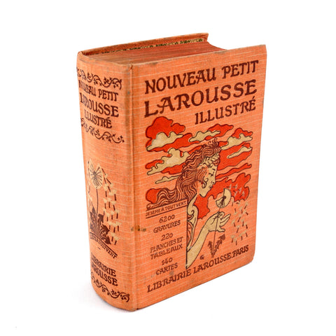 Vintage 1927 Nouveau Petit Larousse Illustre French Illustrated Dictionary (c.1927) - thirdshift