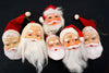 Vintage Santa Claus Head Ornament (c.1950s) N5 - thirdshift