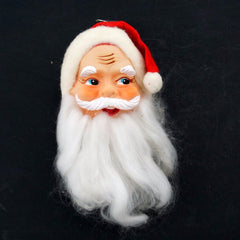 Vintage Santa Claus Head Ornament (c.1950s) N5 - thirdshift