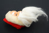Vintage Santa Claus Head Ornament (c.1950s) N6 - thirdshift