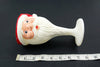 Vintage Santa Claus Face Stemmed Goblet (c.1980s) - thirdshift