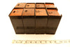 Vintage Dorman Parts Drawer Hardware Bin with 8 Drawers in Rustic Orange (c.1950s) - thirdshift