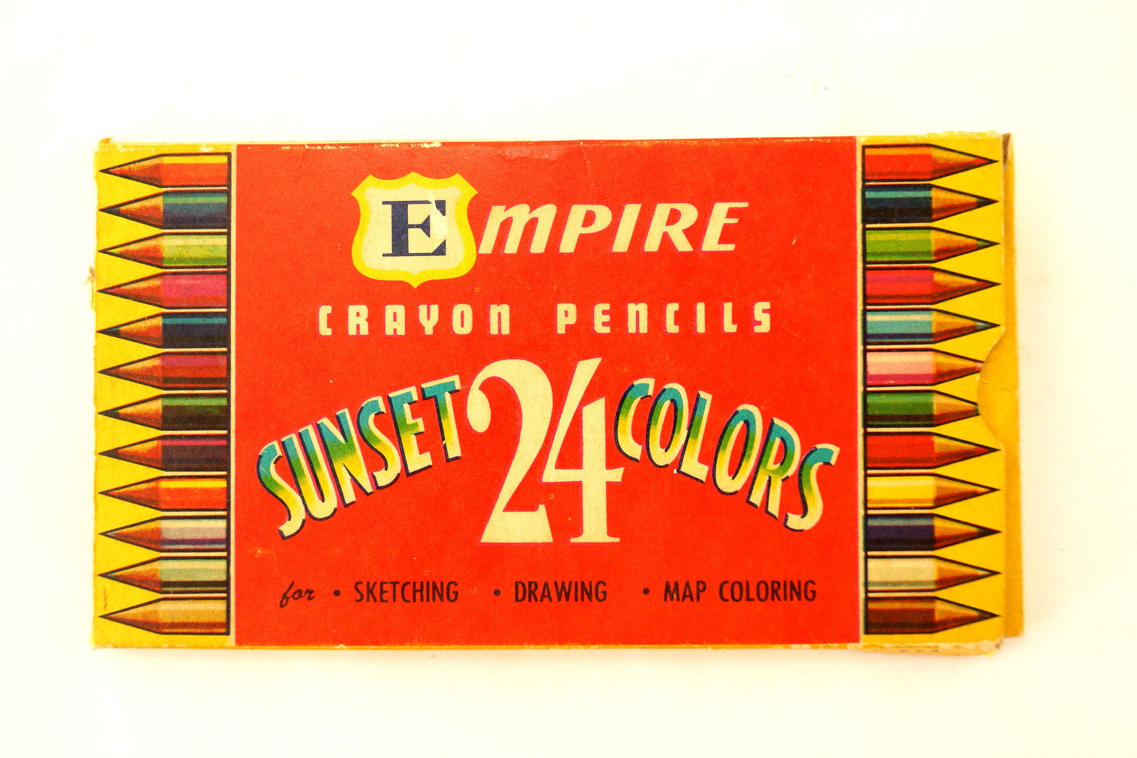 Kodak Professional Colored Pencils 46 In Box Vintage Art Supply Draw Rare