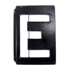 Vintage Metal Letter "E" Moonglo Marquee Letter, 13" tall (c.1900s) N2 - thirdshift