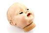 Vintage Baby Doll Head with Sleep Eyes and Molded Hair, 6.5" tall (c.1920s) N1 - thirdshift