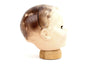 Vintage Baby Doll Head with Sleep Eyes and Molded Hair, 6.5" tall (c.1920s) N2 - thirdshift