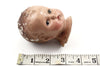 Vintage Composition Baby Doll Head with Molded Hair, 3.25" tall (c.1920s) - thirdshift