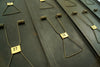 Vintage Industrial Metal Receipt Holder with Numbered Spring Clips, Double-Sided #11-30 (c.1920s) - thirdshift