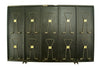 Vintage Industrial Metal Receipt Holder with Numbered Spring Clips, Double-Sided #131-150 (c.1920s) - thirdshift