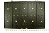 Vintage Industrial Metal Receipt Holder with Numbered Spring Clips, Double-Sided #131-150 (c.1920s) - thirdshift