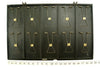 Vintage Industrial Metal Receipt Holder with Numbered Spring Clips, Double-Sided #171-190 (c.1920s) - thirdshift