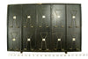 Vintage Industrial Metal Receipt Holder with Numbered Spring Clips, #191-200 (c.1920s) - thirdshift