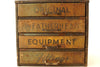 Vintage Weatherhead Original Equipment Fittings Hardware Cabinet, Rust (c.1940s) - thirdshift